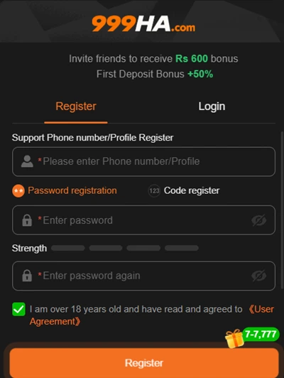 999HA register